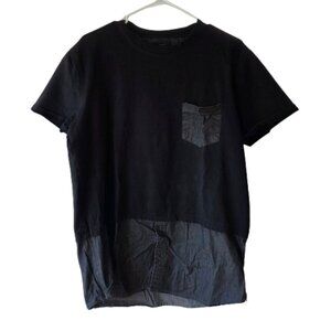 Forte Men's Black Tshirt XL Short Sleeves 100% Cotton